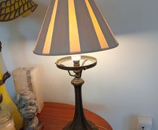 Antique Solid Bronze Table Lamp