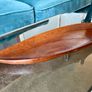 Vintage MCM 1960s Shaped Teak Leaf Dish Image 10