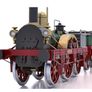 Adler Steam Train Wooden Model Kit Image 8