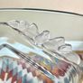 Mid Century Walther Crystal Glass Dish, Vintage West Germany Image 6