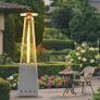Stainless Steel Pyramid Style 13kw Propane Heater Outdoor Patio Gas Heater Image 5