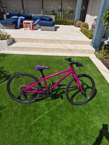 Kids Cuda 24 inch blue and pink bicycles, suit 7-10 year old, new price 439 euro.