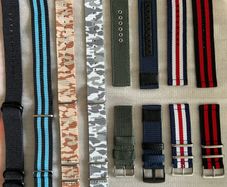 Nato nylon fabric 22mm watch straps