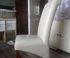 Padded lounge/ dining chair