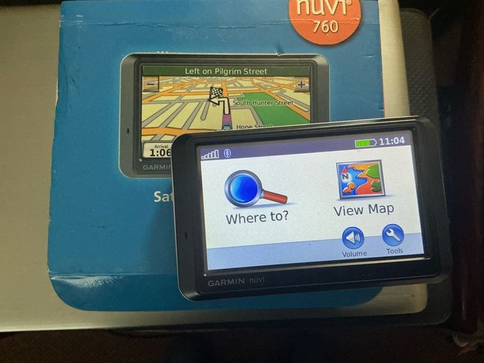 Garmin nuvi 760 GPS Satellite Navigation