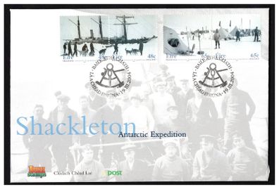 2004 Ireland 90th Anniversary of Shackleton's Antarctic Expedition Commemorative Stamps An Post First Day Cover (FDC)