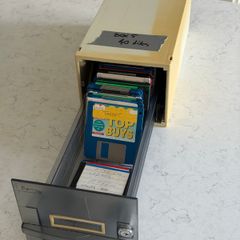 Box 5 with old Amiga discs