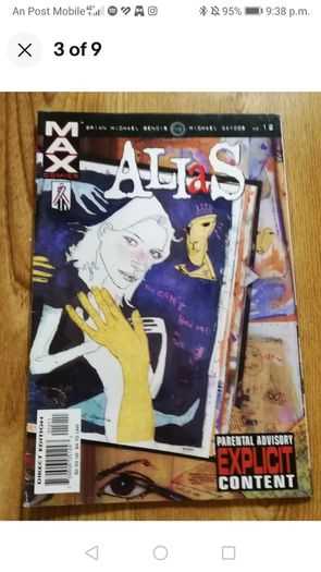 collectable comics magazines Alias