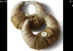 Handmade OOAK Natural Manakees Ear Weights