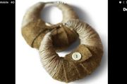 Handmade OOAK Natural Manakees Ear Weights