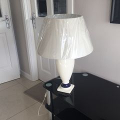 Cream  Table  Lamp