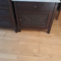 chest of drawers and matching lockers