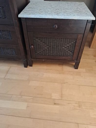 chest of drawers and matching lockers