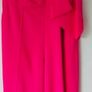 Stunning pink REISS jumpsuit with drape on shoulder/ optional collar Image 4