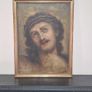 Italian school 18th century oil painting Christ with Crown of Thorns framed Image 3
