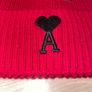 Fake red ami beanie. Brand new Image 2