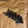 Electric Guitars Machine Head tuners 6 line chrome Jackson fender Stratocaster telecaster esp Ibanez electric guitars parts accessories Image 4