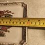Hand painted japanese satsuma AS HANGING PLATE  ceramic tray stamped. 20x15 cms. Image 10
