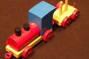 Wooden train