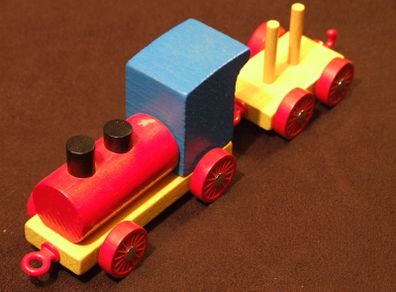 Wooden train