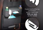 New Car Seat Storage Bag Back Seat Organizer Box Pad Cups Drink Holder Fabric Child Anti-kick Car Accessories Car Decoration