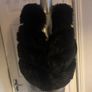 FFS Faux Fur Sake black vest size L UK12 EU40 Postage included Image 4