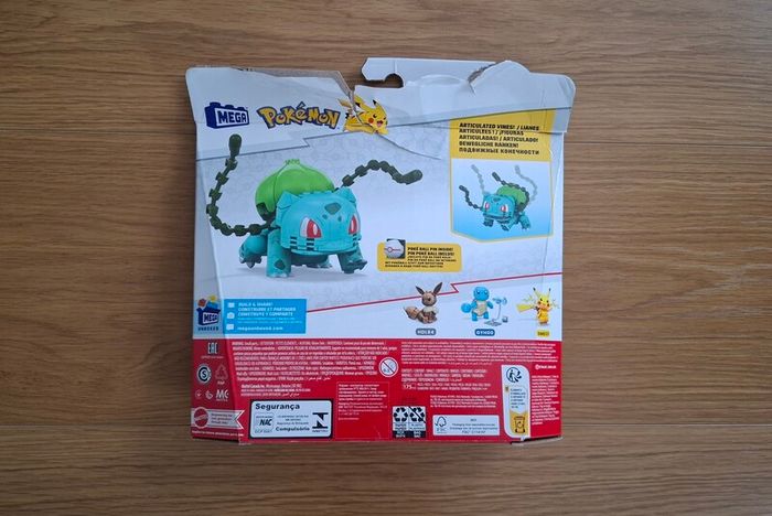 Mega Pokemon Bulbasaur, 7+, 175 pieces
