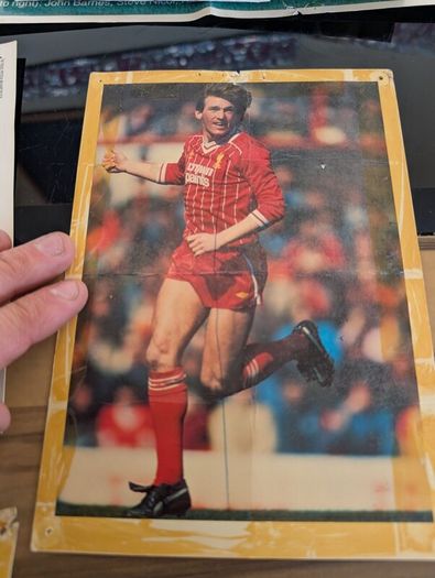 Huge 1990 80s vintage liverpool and some vintage Ireland soccer gear signed gear etc