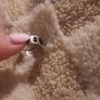 vintage chunky sterling silver ring Image 4