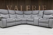 Valerie Corner Leather Recliner Sofa