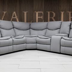 Valerie Corner Leather Recliner Sofa