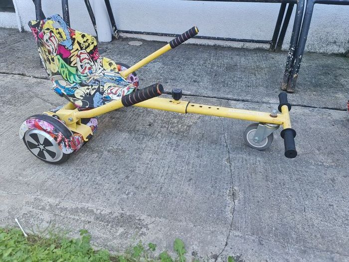 Hoverboards with carts