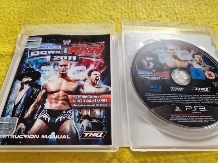 Smack Down vs Raw 2011 PlayStation3 Ps3 games Original