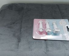 Square plunge cutters for fondant brand new never used