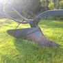 Antique horse drawn Plough Ransomes, Sims & Jefferies, Ipswich,. Image 4