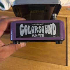 Colorsound wah wah ultra rare purple