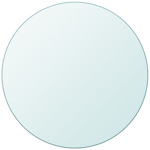 Table Top Tempered Glass Round 800 mm