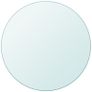 Table Top Tempered Glass Round 800 mm Image 2