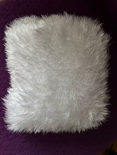 Scarf - White Fluffy