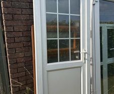 2 x pvc doors & windows