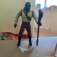 Vintage Star Wars Last 17 Barada with original weapon