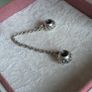 Pandora band of hearts safety chain charm very good condition hallmarked Image 4
