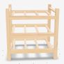 Wooden Wine Racks stackable holds 27 bottles Image 5