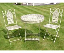 Two seater table and chairs Round Thick D823