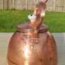 Vintage copper tea kettle Image 3