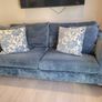 Teal Blue Sofa Set Image 3