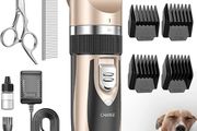Dog Clippers Low Noise,Dog Grooming Kit Professional for Thick Hair,Dog Trimmer Shaver for Dogs Cats and Other Pet (FREE POSTAGE)