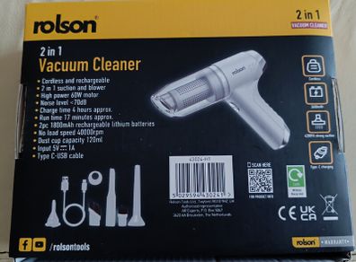 Rolson 2 in one Vacuum Cleaner