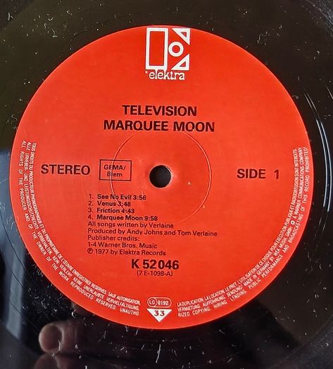 Television Marquee Moon