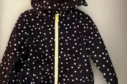 Zara girls navy polka dot spring summer jacket Age 18-24 months EUC